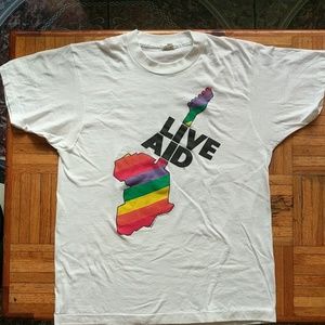 Original Live Aid T Shirt (large)